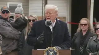 President Trump proposes 'getting rid of FEMA' while visiting hurricane-battered North Carolina