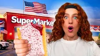 24 UUR ALLEEN MAAR ETEN BIJ DE AMERICAN STORE 🇺🇸