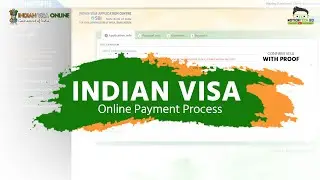 Indian Visa Application Payment | Online Payment for Indian Visa with Proof | Indian Visa Payment