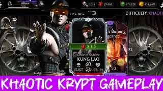 Kung Lao Circle of Shadow Khaotic Krypt Gameplay | Best SP2 Equipment & Talent Tree Setups