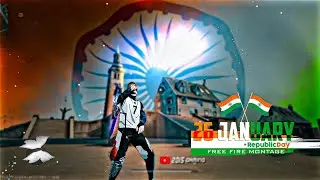 Vande Mataram 🇮🇳 Free Fire Status |  Happy Republic Day WhatsApp Status | 26 January Song Status 