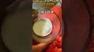 IF You Ever Do THIS With Salt and Money&hellip;Watch What Happen 🧂💰#shorts