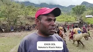 Kegiatan Fisik 4 +1 Calon Klasis Mendukung Perayaaan YUBELIUM INJIL MASUK di Suku MEK..