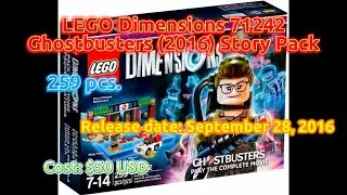 LEGO Speed Build - 71242: LEGO Dimensions - Ghostbusters (2016) Story Pack (Complete Build)