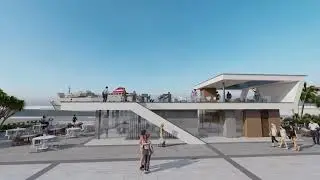 Diseño de los establecimientos que se ubicarán en Muelle de Levante del Puerto de Almería