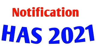 HPAS 2021 👍  Detailed Notification