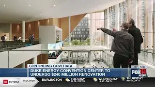 Construction underway at Duke Energy Convention Center