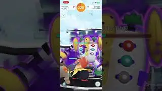 Pok&eacute;mon GO - Shiny Shadow Regigigas (My first remote Shadow Raid)
