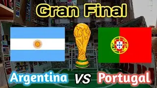 Argentina vs Portugal FINAL DE LA COPA DEL MUNDO ALEMANIA 2024