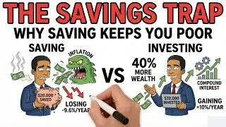 The Savings Trap: Why Saving Money Keeps You Poor Forever
