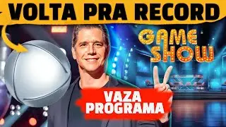 🚨 Rodrigo Faro substituído? Vaza novo programa de Márcio Garcia na Record aos domingos