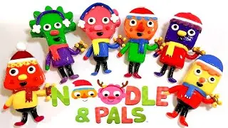 Noodle & Pals  Jingle Bells | Super Simple Songs |  Clay Cracking  국수와친구들  점토부수기ASMR