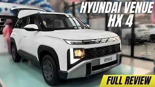 New Hyundai Venue Facelift HX4 2025 Review With On - Road Price 