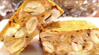 Traditional HONEY & ALMONDS TURRON 🍯 وصفة تورون العسل و اللوز