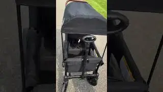 Obsessed with our new stroller wagon from @harppababy ! 🙌 This wagon is the perfect size!