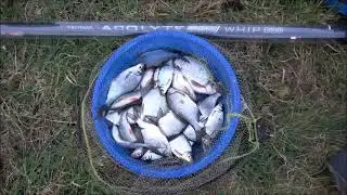 1e vangst op de Drennan pro whip 800