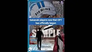 RIP Sakazuki... HELLO OP7!!! #onepiecememes #onepiece #onepiecetcgmemes #op7 #optcg