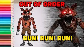 I DRAW FNAF FOXY! 🏴&zwj;☠️ Як намалювати Фоксі ФНАФ (Epic Jumpscare!)