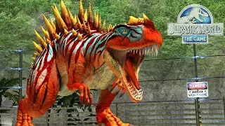 ATERRADOR DINOSAURIO CON ESPINAS METRIACANTHOSAURUS! dinosaurio carnívoro 40 Jurassic World El Juego