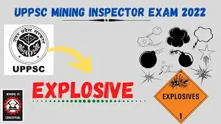 WHAT IS EXPLOSIVE ? || UPPSC MINING INSPECTOR EXAM 2022 || D J DESHMUSKH DEMO