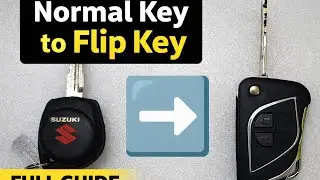 Maruti Suzuki Normal Key to Flip Key😎 | How to convert Top Model Flip Key || Baleno Key (updated) 