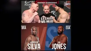 UFC Fantasy Showdown 16: Jones vs Silva: Lesnar vs Mir