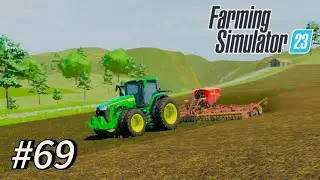 Planting soyabeans | Farming Simulator 23 | Neubrunn Map 🗺️ | Ep69 #farmingsimulator23 
