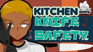 Top 6 Kitchen Knife Safety Tips! Cooking for Kids Music Video