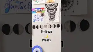 🌙Moon Phases Magic✨ #trending #viralvideo #artshorts #moon #moonphases #craftideas #diy #craftlovers