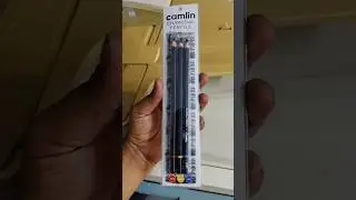 Camlin Charcoal Pencils Unboxing 🔥 | Hard, Medium & Soft Shades for Artists