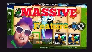 MASSIVE $12.50 spin feature maxbet #RubyCasino