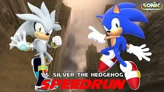 Sonic Generations - Vs. Silver The Hedgehog - SPEEDRUN