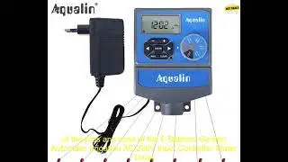 32849851992 8 Stations Garden Automatic Irrigation AC 230V Input Controller Water