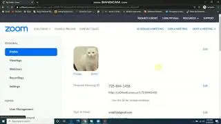 how to login in Zoom and change your  profile Name