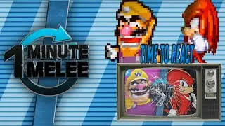 One Minute Melee Wario Vs Knuckles(Mario Franchise vs Sonic Franchise): Theif Vs Protector(Reaction)