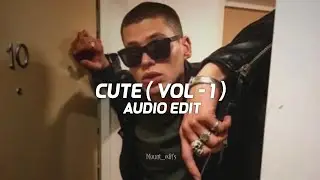 cute ( vol - 1 )「edit audio」