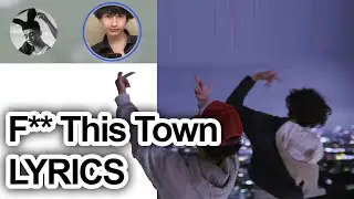 ericdoa, glaive - f*** this town (LYRICS) (COLOR CODED)
