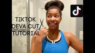 I DID A DEVA CUT FOLLOWING A TIKTOK TUTORIAL!