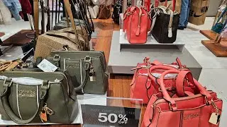 😍GUESS OUTLET~ UP TO 50% OFF~ LET'S BROWSE- BAGS- WALLETS-SHOES-SANDALS & MORE‼️