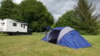 Hartland 4 Man Tent instructions and HONEST REVIEW