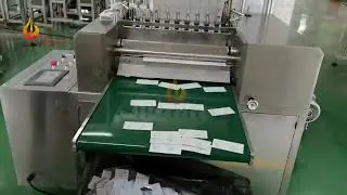 8 Line Alcohol Pad Machine | Fully Automatic Alcohol Swab Pad Machine