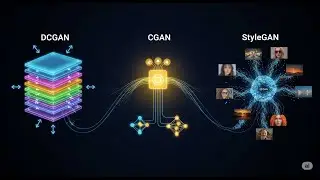 GAN Architectures Explained: DCGANs, CGANs, StyleGAN | Generative AI Theory Tutorial