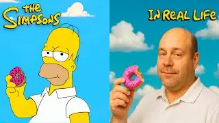 The Simpsons in Real Life | AI Transforms Cartoons into Realistic Characters