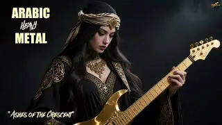 Dark Arabic Heavy Metal Soundscape | Ashes of the Crescent🔥 Ruins of the Empire Echo