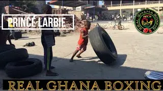 GHANA BOXING GEM PRINCE LARBIE SPEED TEST 🔥