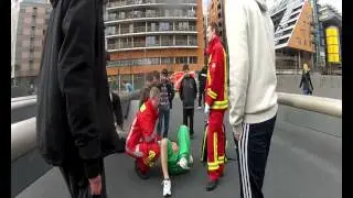 POTSDAMER PLATZ PARKOUR FAIL 2012 KRANKENWAGEN (TERRA - GAINER)