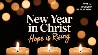 New Year in Christ | A worship reflection on Grace and New beginnings | Focus on Jesus