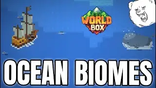 Worldbox With WHALES? New Aquatic Biomes Mod!