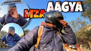 Front Facing Motovlog 😍 Pehli Baar Aisa Experience! Full Masti 🏍️🔥|Narres Jadon | Vlogs