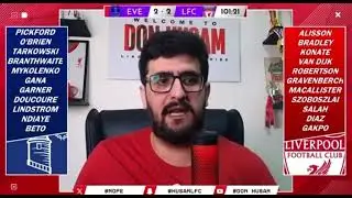 ANGRY LIVERPOOL FAN GOES OFF at Everton 2 - 2 LIVEROOL